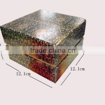 Luxury top and bottom cardboard paper box in high quality