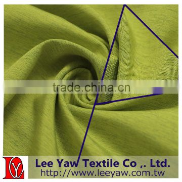 100% polyester 290T heather taffeat fabric with water repellent
