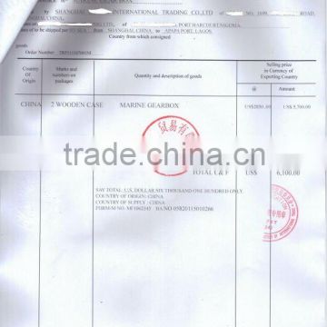 Certificate of Origin in Jining