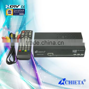 2015 Newest High Quality DVB-T2 Digital HD TV Receiver with One Tuner One Antenna
