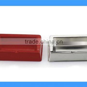 DCA009122 red or silver color stainless steel metal ashtray, table ashtray, cigarette ashtray