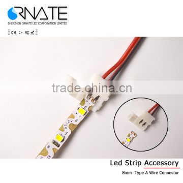 China supplier led strip connector for led strip,led strip connector no-soldering