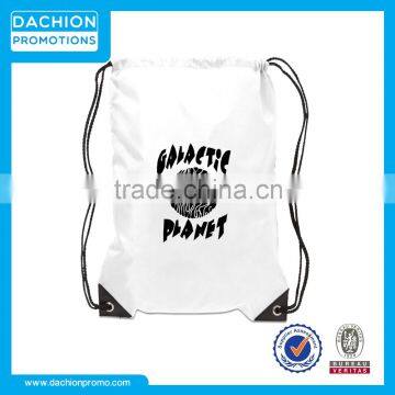 Custom String Bag/210D Nylon Drawstring Backpack