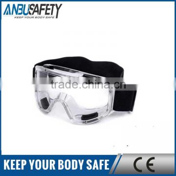 PC lens ce safety goggles with side shield