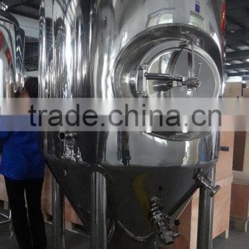 Customize 304,316L stainless steel food grade dimple jacket fermentation tank