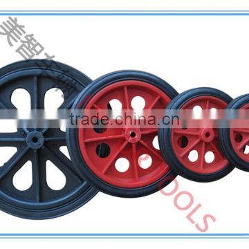 5.5 inch high quality small light solid rubber toy wheels
