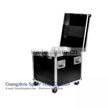 Aluminum used flight case with wheel high quality