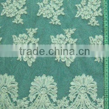 European Style lace curtain fabric