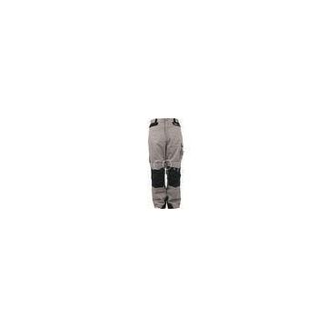 Customized work clothing gray uniform pants cotton workwear trousers