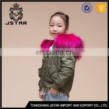 Top Level Best Selling Baby Girl Winter Jacket Wholesale Kids Bomber