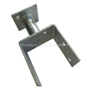 galvanized steel building material hardware timber connector heavy duty post support