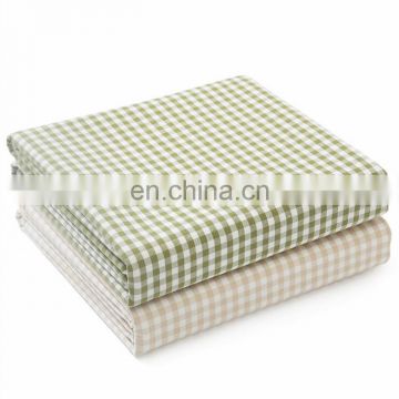 Custom 100% waterproof Polyester/Cotton bed Fitted Sheet pad mattress protector cover