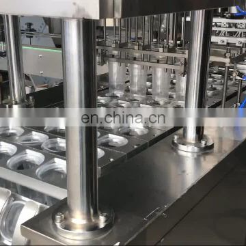 Good quality mineral water cup filling and sealing machine