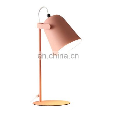 180 Turnable Led Desk Light Adjustable Black White Bedroom 12w Bedside Usb Table Lamp