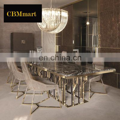 Italian Design Modern Dinning Room Set Dinning Tables with Chairs
