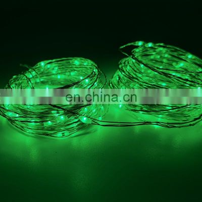 200L Outdoor Decoration 16 Colors Waterproof RGB Copper Wire String Light  With 24 Key Remote