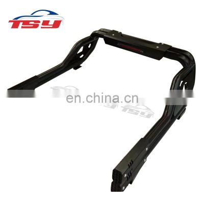 Popular Universal 4x4 Roll Bar For Pick Up With Black Powder Coated And Brake Light