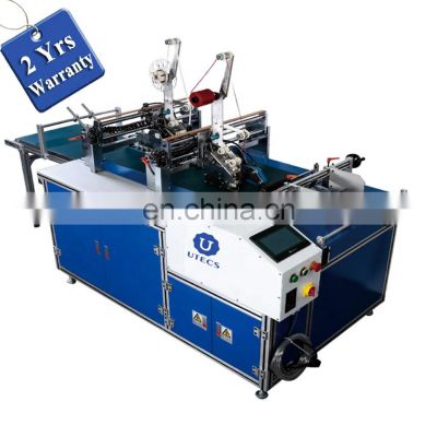 UST400-2A Double Side Adhesive Tape Applying machine, self-adhesive tape gluing equipment for carton box