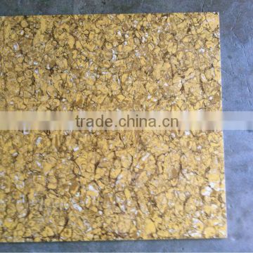 Special price for golden pulati polished porcelain tile (D8415)
