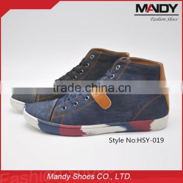 Stylish factory men boots shoes comfortable colourful rubber sole boots shoes