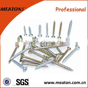 Hot sale!! Cross head galvanized wire nails price, chipboard screw, wood nails