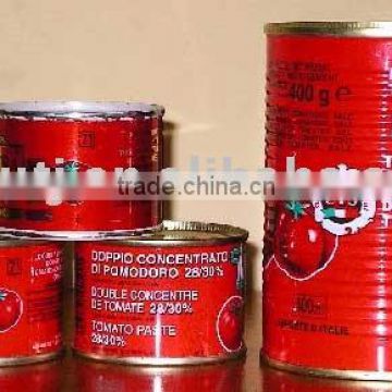 canned tomato paste 28-30%