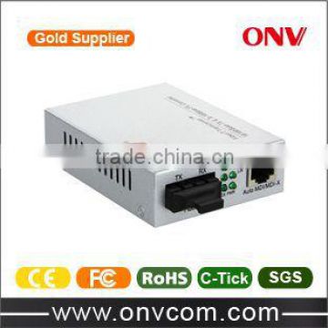 10/100M PD PoE Media Converter with SC Fiber Port. Compatible with IEEE802.3af(15.4W).
