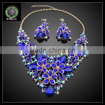 2016 New Arrival African Gold Plated Jewelry set which for Wedding jewelry set Match Clothes KHK873