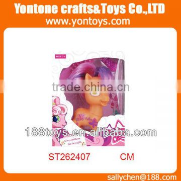 cartoon horse toy,plastic vinyl toy horse