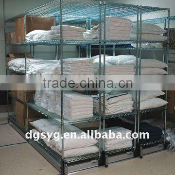 Hospital Wire Shelving for Healthcare-Linen & Supply Storage