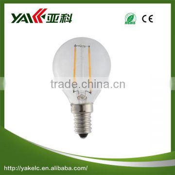 High brightness G45 rechargeable led light bulb E27/E14