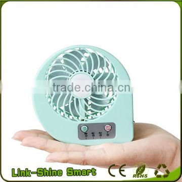 High quality plastic portable mini table cooling fan for motor