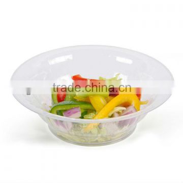 disposable plastic bowl with waving