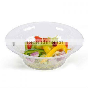 disposable plastic bowl with waving