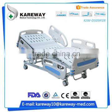 Hospital equipment modern manual hospital bed with head panel