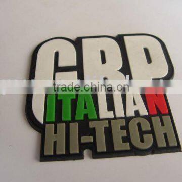 2012 newly transparent pvc Labels,soft pvc trademark label