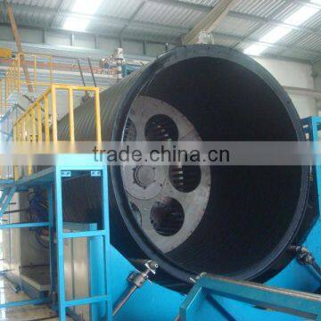 Latest Large Diameter HDPE Hollow Winding Pipe Extrusion Production Line