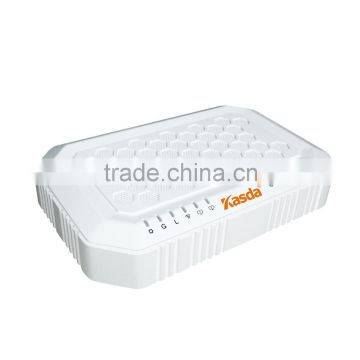 802.11 b/g/n GPON VOIP modem router, 1GHz Dual Core, Two FXS ports, One USB port,Four Gigabit ports, TR-069,QOS, WPS. KW562GE