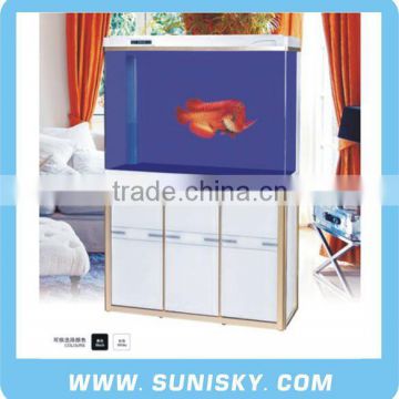 glass fish tank with stand