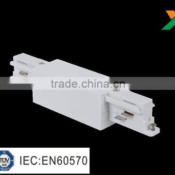 square 3 phase 4 lines track connector led commercial lighting