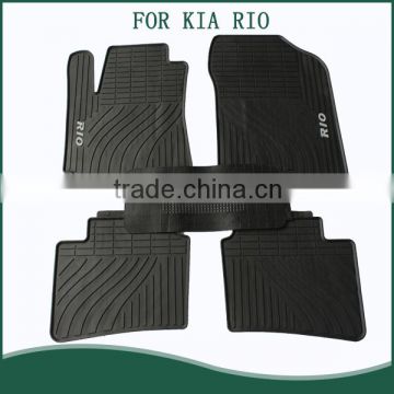 Cheap anti slip pvc car foot mat for rio 2012