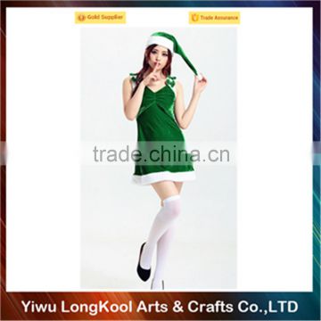 2016 Top quality wholesale cosplay costume sexy women Christmas costume