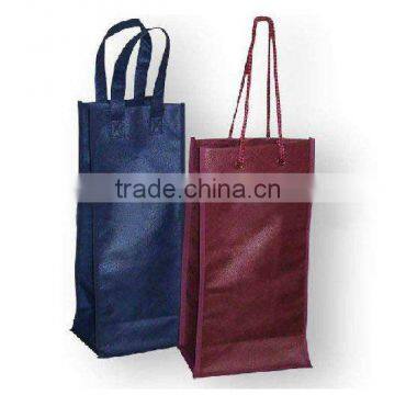 Non-woven promotional wine bottleshopping bags ,for wine bag