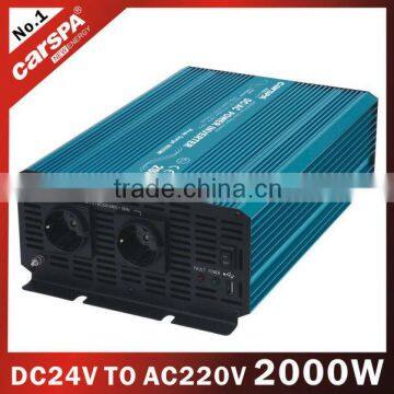 24v 230v dc ac 2000W pure sine wave power inverter