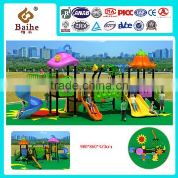 2016 used commercial Plastic playground equipment sale