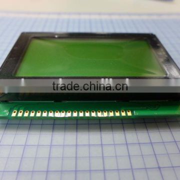 PQG1206B6W FSTN LCD 128 x 64 Graphic Y-G customized COB 5V LCD module available