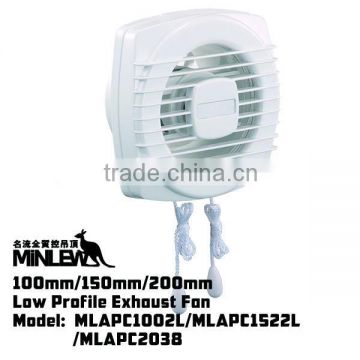4-/6-inch window mounted full plastic bathroom exhaust fan