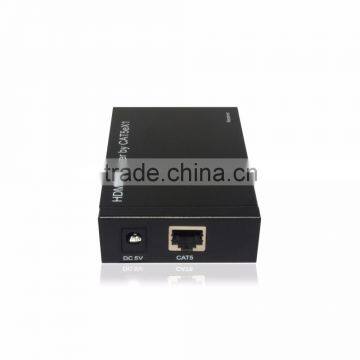Wholesale HDMI 1X1 Splitter with UTP extender by single cat5e/6 cable 50m support 3D for hot video player