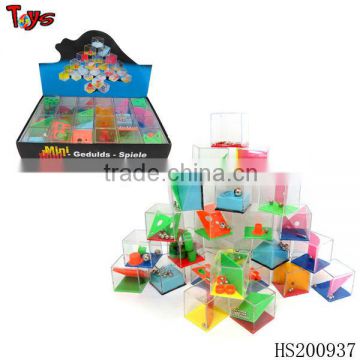 2015 maze plastic magic cube wholesale educational toy
