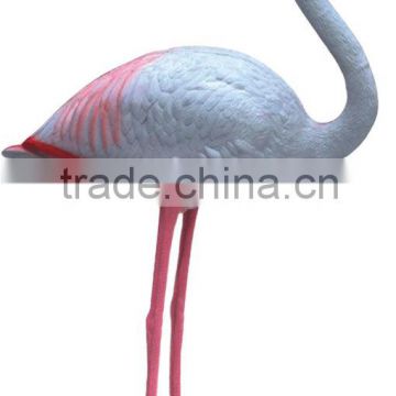 Plastic pink flamingos garden decoration product